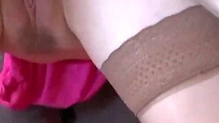 Big ass MILF wants two big cocks in her both holes