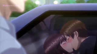 ''Undercover Lust'' The Boss and His Secretary's Dirty Car Encounter(Hentai Anime)