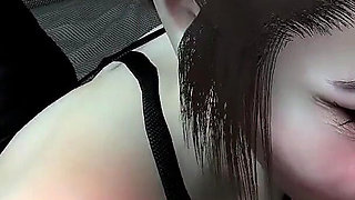 Hot Asian Cougar Sucks Cock - 3D Porn