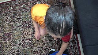 Juicy Pussy Sexy Girl Love Playing with Cum After Soccer Training