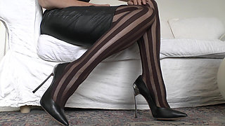 Exciting High Heels Legs JOI Lady Victoria Valente