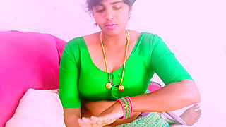Desi village maid fucking with owner. Telugu dirty talks.