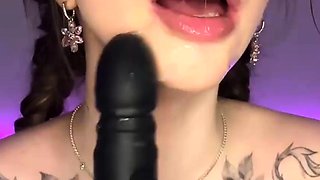 The long-haired doll in a cat costume provides a deep