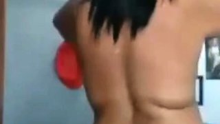 Romanian Arab With Big Tits Does a Striptease