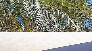 Room Service Arrived, Rough Sex with Teen 18yo - Sexy Brunette Gets Wild in Cowgirl Ride and Extreme Blowjob in POV