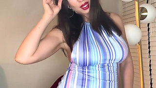 Egyptian MILF Sasha Pearl in Bellydancing Striptease