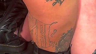 Slutty Sub Gets Spitroasted by 2 Hot Lesbians