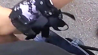 Dick Flash - a Girl Caught Me Jerking off in the Street and Help Me Cum - Misscreamy