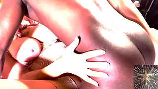 Mature Andi James Devoured by BBC Atlas Steele in Double Feature