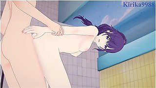 Mafuyu Asahina And I Have Intense Sex In A Public Bath. - Project Sekai Hentai