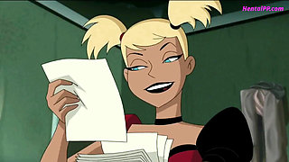 Harley Quinn Rides Tied Up Nightwing ( DC Parody Porn )