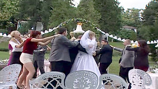 Young Blonde Bride in Venice - First Anal by Her Husband