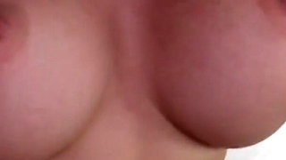 POV Having a Valentines Date with a Big Titty Blonde Hotwife Before Giving Her a Creampie