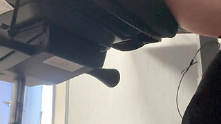 Masturbating at the Office