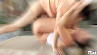 Reality kings - apollo can't focus in class, he only wants to fuck his girlfriend kylie rocket & his schoolteacher Rachael Cavalli