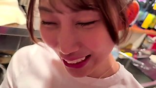 Amateur Asian Japanese Teen Gang Facial