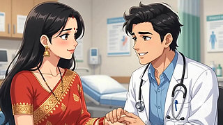 Doctor Ne Patient Bhabhi Ko Special Treatment Diya   Hindi 2D Animated