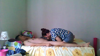 Submissive Teen Chinese Slut Sucks My Dick and Swallows My Cum