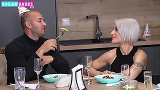 Step Sister New Year's Party Fuck with Blonde Teen - Greek 4K Porn