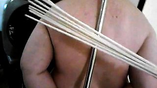 Femdom fetish mistresses fuck bdsm loser with strapon