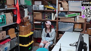 Submissive youthful secretary gets humped doggystyle with a