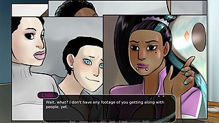 The lone guy in a squad of eager women surrounded by big boobs and public fun