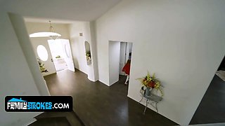 Petite step-sister madi collins discovers fresh feelings at her stepbrother's place