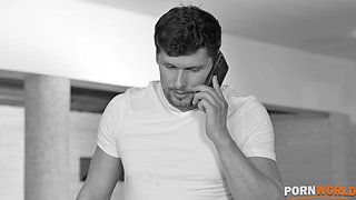 Pervert masseur shoved his firm dick into his clients oiled cunts GP1856