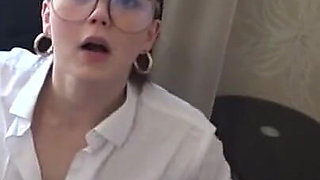 The Young Secretary Is Ready to Do Anything to Save Her Job