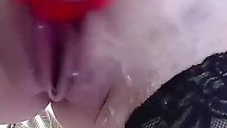 Lovely Russian MILF Shows Her Amazing Pussy Lips