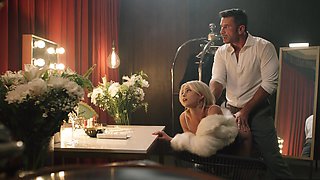 Manuel Ferrara and Kiara Cole in intense and passionate action.