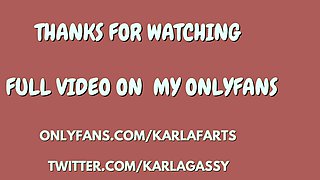 Sexy farting compilation Karla