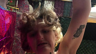 Doing the Toilet Dance After Too Much Coffee When Catching up with a Friend