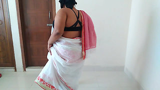 Indian Maid Fucked by Owner While Sweeping House