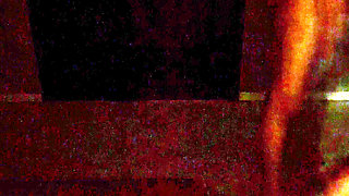 Outdoor with a Beautiful Girlfriend in Front of the Door of the Room.