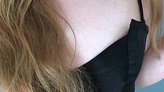 Ex wifey blonde homemade solo masturbation fun