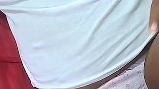 Hood Bitch with a Big Booty on Bed New Viral Video