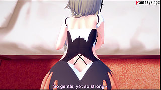rita rossweisse sexy maid get fucked - Honkai Impact