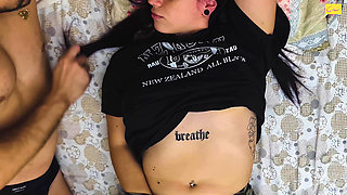 Very Hard Orgasm While Masturbating and Beeing Nipple Played