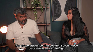 Muscular doctor enjoys his patient's big tits Angel - Cruz & Issane