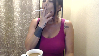Morning coffee & cigarette time
