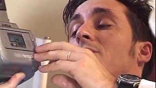 Blonde Horny Whore Was Fucked While Her Friend Was Filming Her With Chuck Martin, Shay Sweet And Conny Dachs