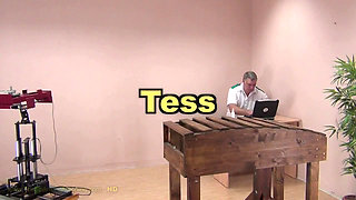 Tess Spanking Machine - Ass Whipping