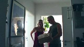 Mature Blonde's Gaping Ass Stretched Wide Dripping Sloppy