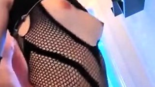 Femboy Hami Standing Anal From Behind In Sexy Dress