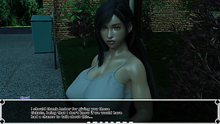Tifa's Dark Heaven Boyfriend Almost Catching His Girlfriend Cheating in the Toilet - Episode 17
