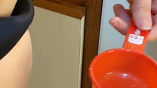 Cum cooked breast milk soggy waffle