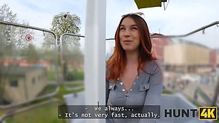 Hunt4k. leya desantis is having aggressive sex with a stranger