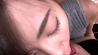 Asian Girl Blowjobs Outdoors POV