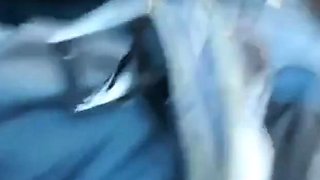 Car Sex With a Busty MILF Caught on Webcam